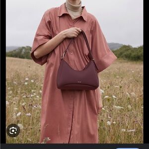 Polene Umi Burgundy Bag